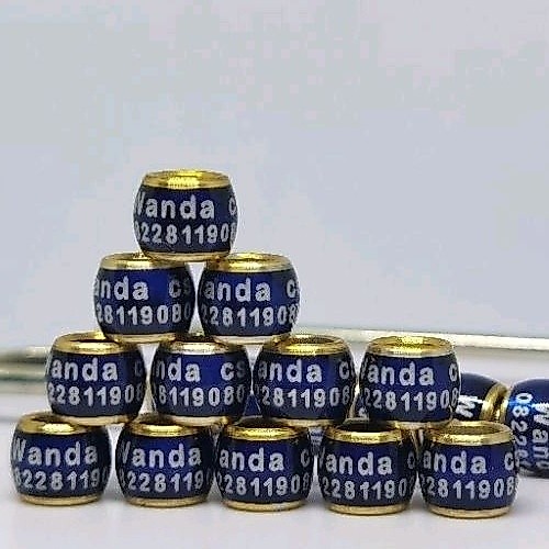 RING CINCIN BURUNG MODEL DONAT MK BUAT BURUNG MERPATI PERKUTUT LOVEBIRD