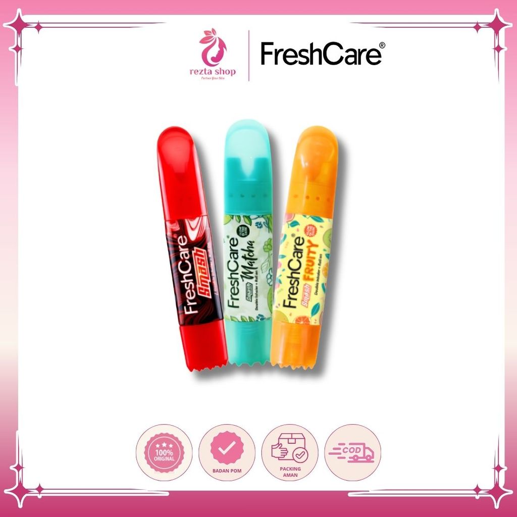 FRESHCARE Smash | Double Inhaler + Kerokan + Roll On