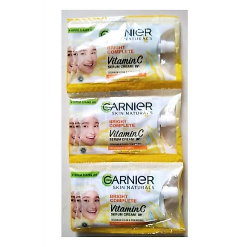 garnier serum cream sachet