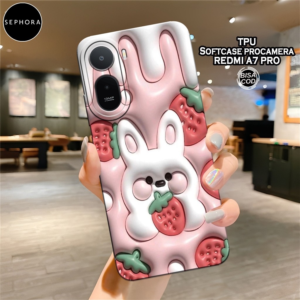 Case Redmi A7 Pro 2026 Terbaru - Fashion Case Lucu - Softcase Redmi A7 Pro 2026 - Case Pro Camera - 