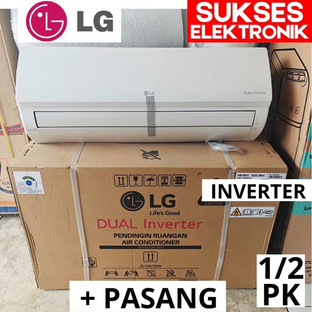 AC LG 1/2 PK INVERTER  H-05EV4 DUAL COOL 1/2PK 0,5 PK