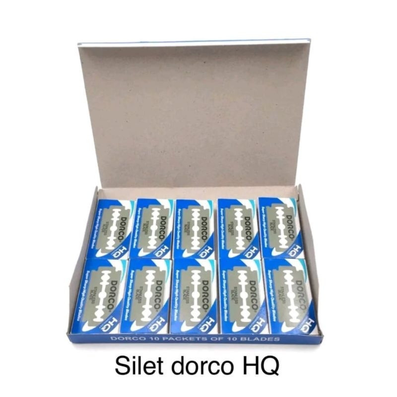 SILET DORCO ORIGINAL BIRU 1 PAK ISI 100 SILET