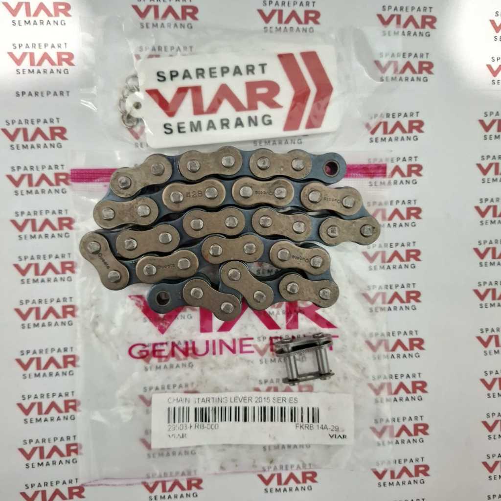 VIAR - Rantai Selahan Viar karya bit rante sambungan kick stater viar karya bit roda 3 original viar