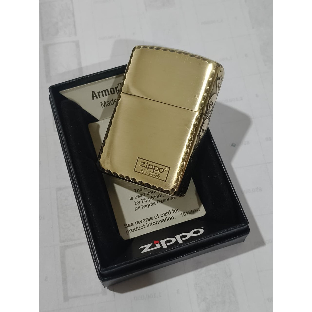 ZIPPO ARABESQUE SKULL ORIGINAL