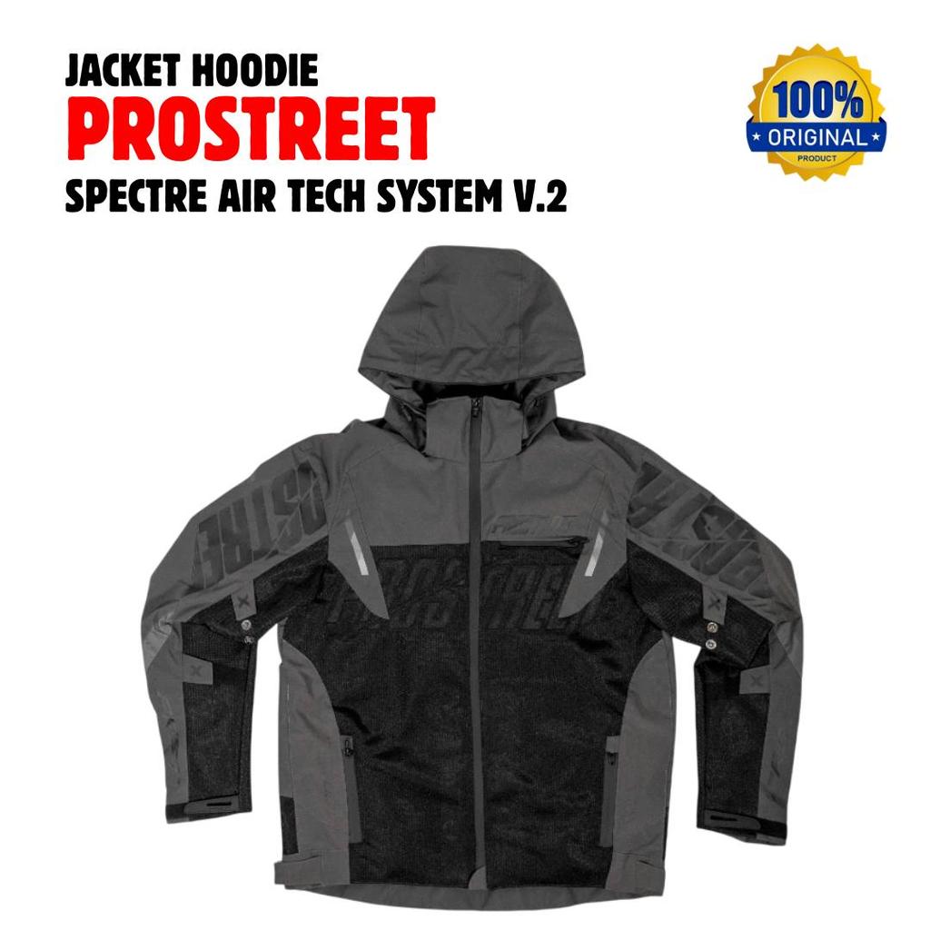 JAKET PROSTREET SPECTRE AIR TECH SYSTEM V.2 STEEL GREY | JAKET PROSTREET| 100% ORIGINAL PRODUCT