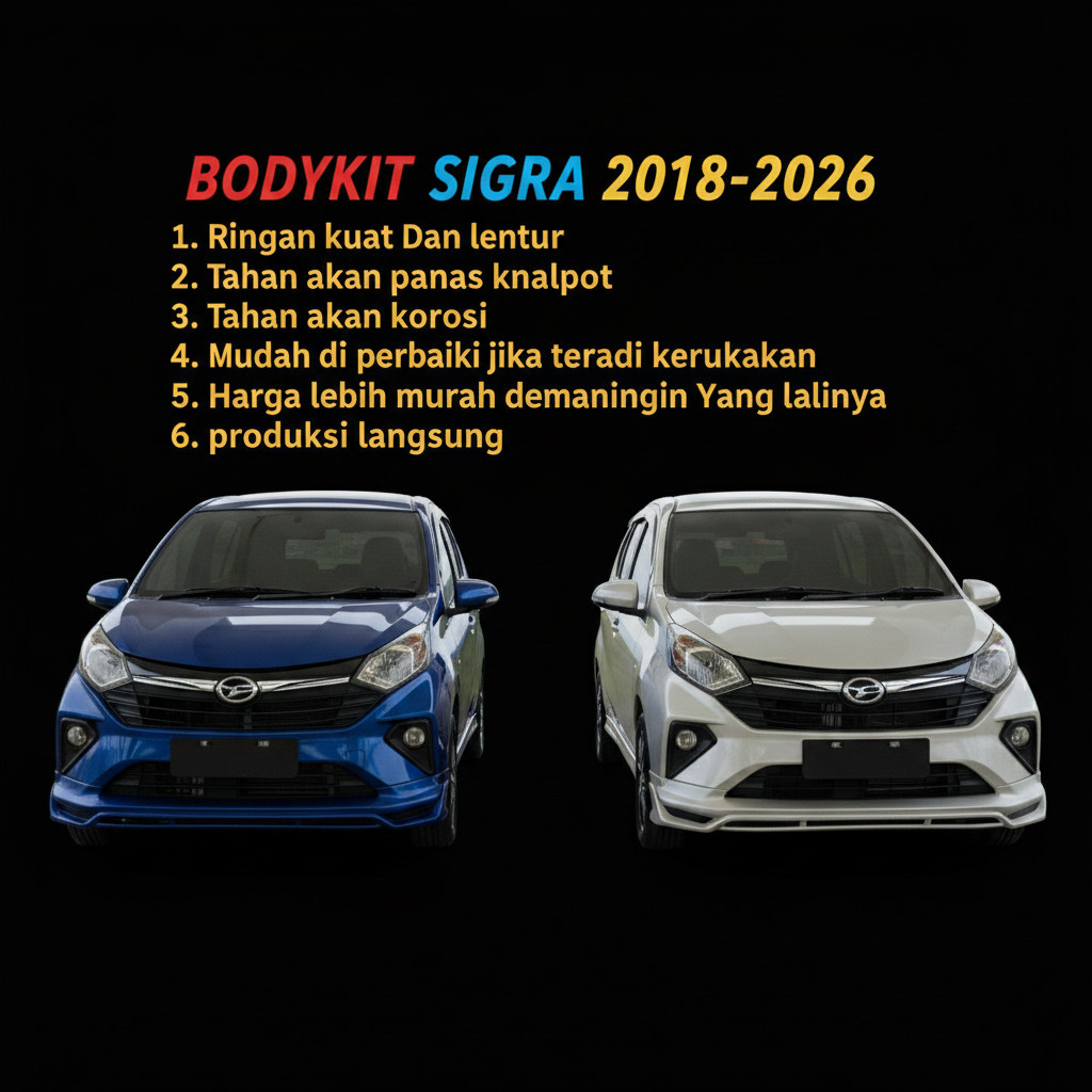 [READY] bodykit Sigra facelift custom 2019/2025