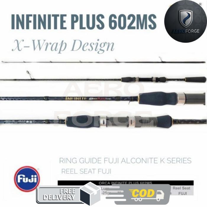 Joran Spinning Casting Orca Infinite 602 Carbon Ring Guide K-Serires - infinite plus