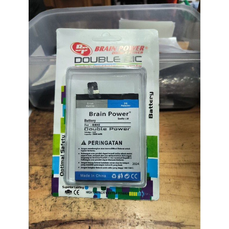 BATERAI Batre Battery POCOPHONE F1 BM4E BM 4E Double Power New
