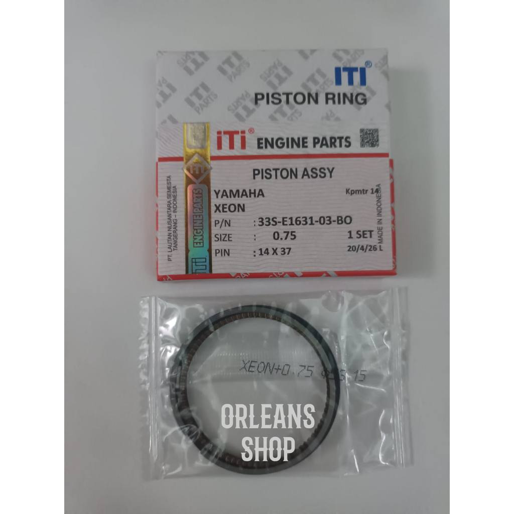 RING PISTON XEON XEON GT 125 ITI RING SEHER