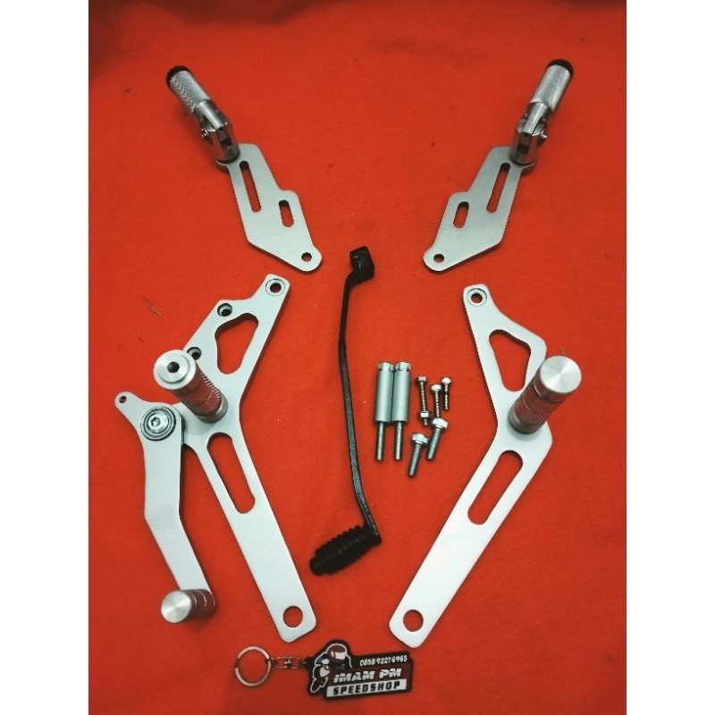 PAKET STEP UNDERBONE SONIC 150R & STEP BONCENGAN SONIC 150R