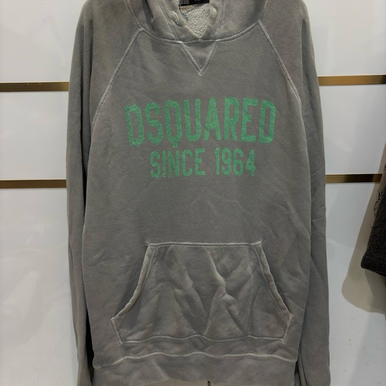 Jaket hoodie DSQUARED grey