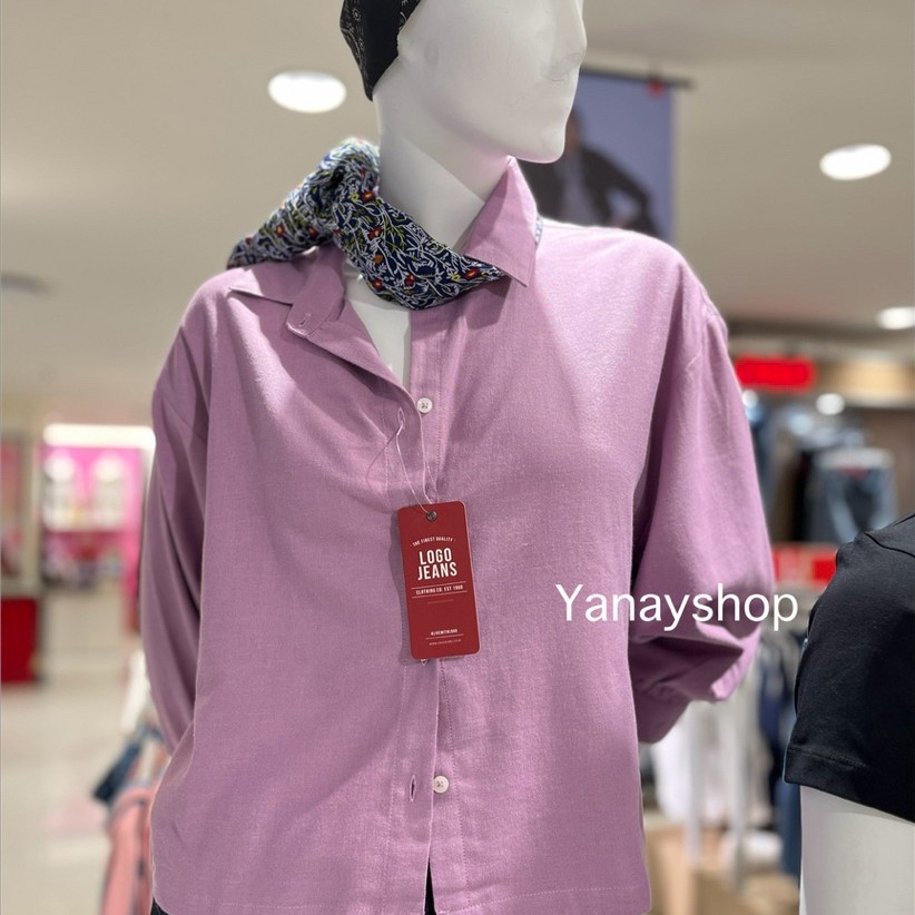LOGO JEANS KEMEJA WANITA NEW ARRIVAL