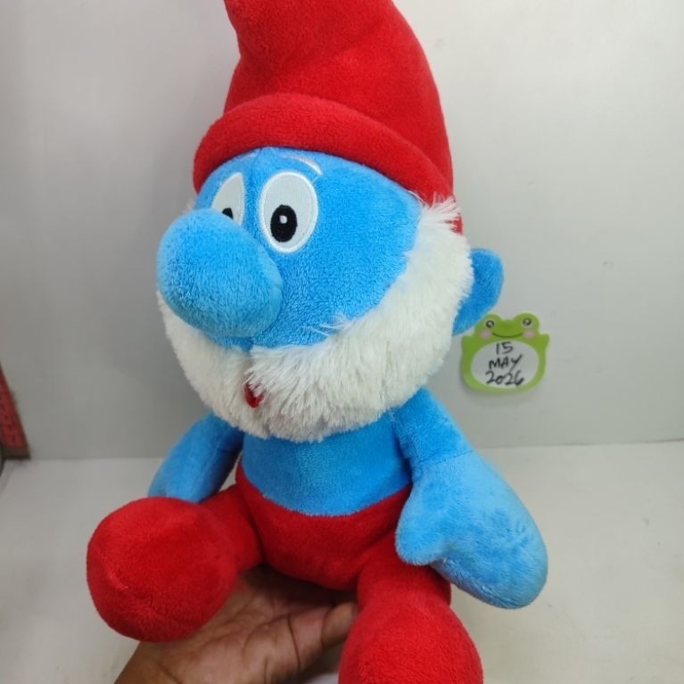 boneka papa smurf the Smurfs original vintage
