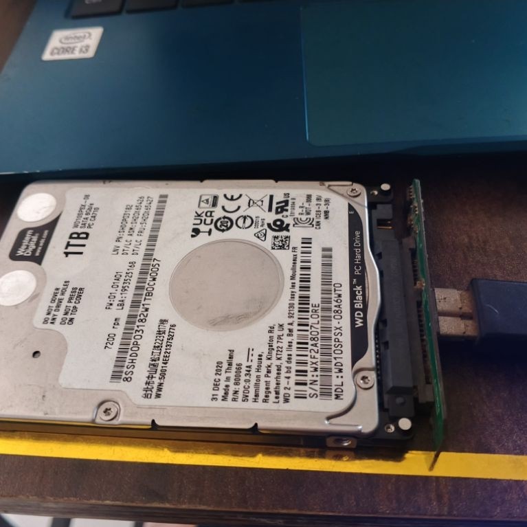 HDD slim WD black 1tb