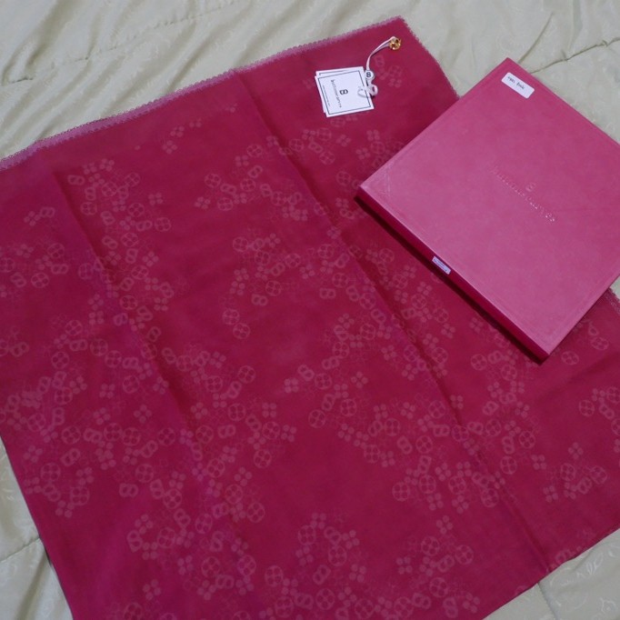 Monogram scramble buttonscarves