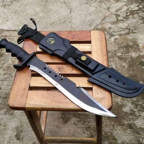 PISAU COBRA BESAR PISAU KOMANDO TNI & POLRIN HUNTING & SURVIVAL