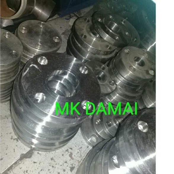 Flange Ss304 Jis 5K 1 1/4" Inch Flange Stainless Ss 304 Jis 5K Terlaris