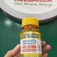 ULTIPRIDE FISH OIL EPA DAN DHA ISI 30 KAPSUL