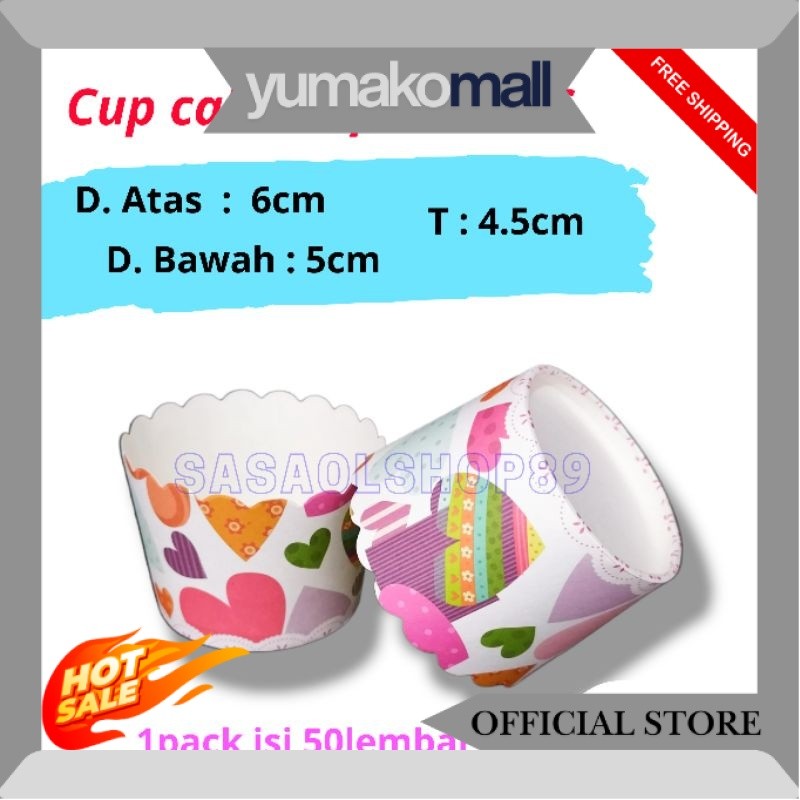 Muffin Paper Cup S Mangkok kertas muffin Kertas alas roti SO