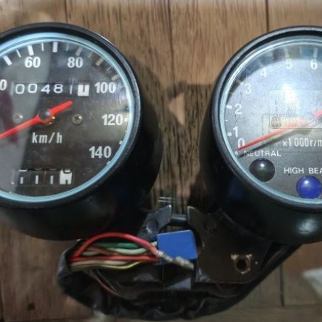 spidometer cb twin original honda. Barang simpanan. like new