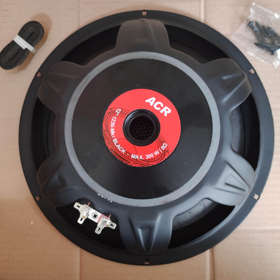 Speaker 12in ORI ACR 1230- Mk 1 black 12" 12 INCH SPIKER full range fullrange fullring 300w