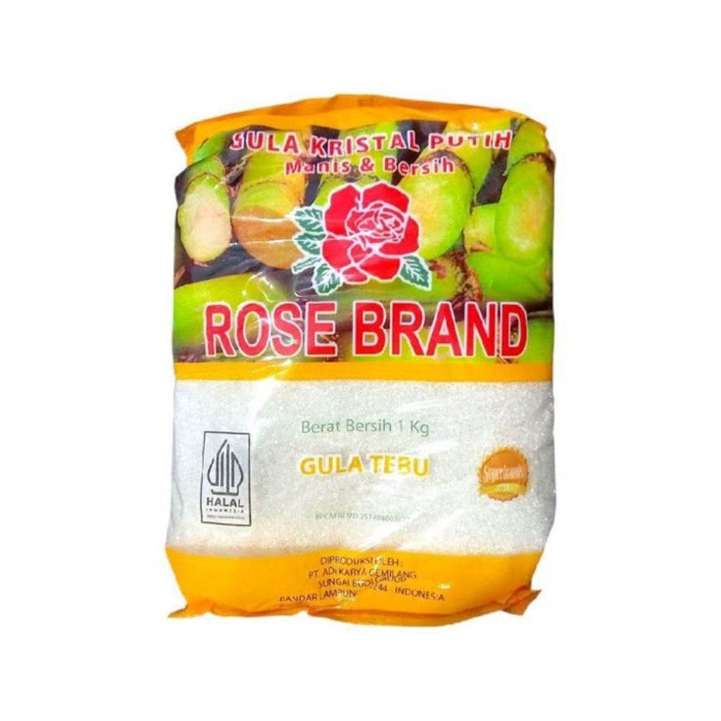 [DSS]  ( 2kg ) Gula kemasan gula rosebrand 1kg x 2