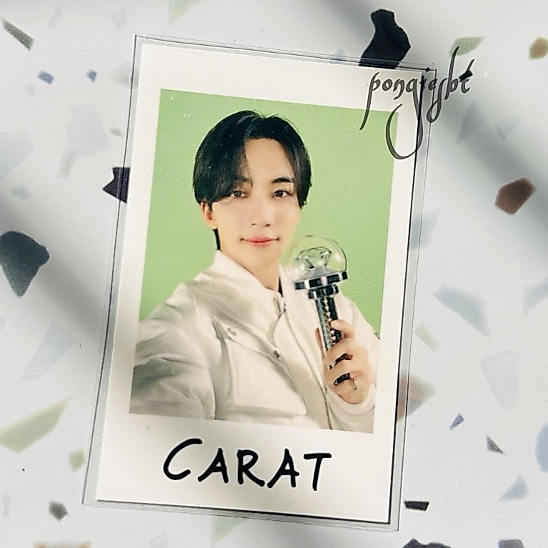 Photocard Official Seventeen Jeonghan Sticker Pola Follow Again Japan