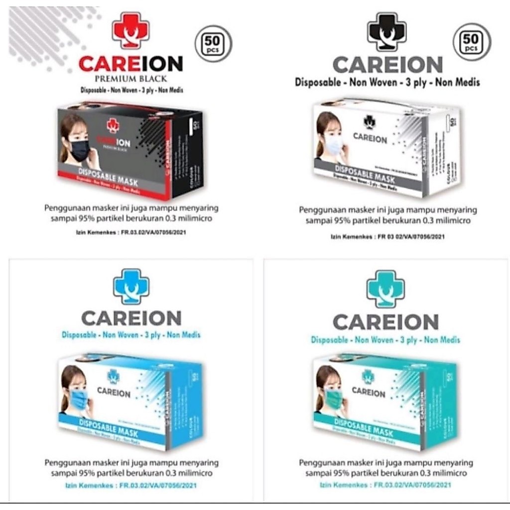 Box Kosong Masker Earloop 3ply Kotak Kosong untuk Masker Earloop