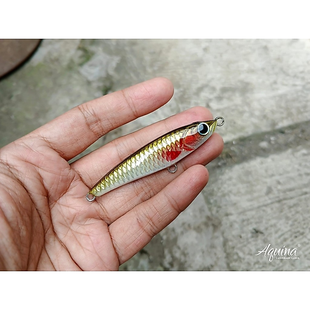 Aquina Lures Sinking 7cm Warna Phoenix Barb