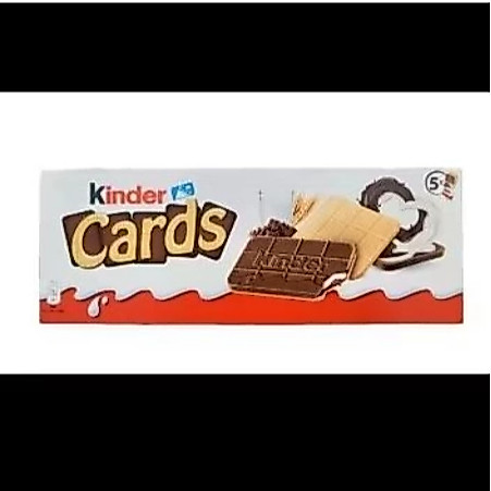 Kinder Cards Chocolate Kinder