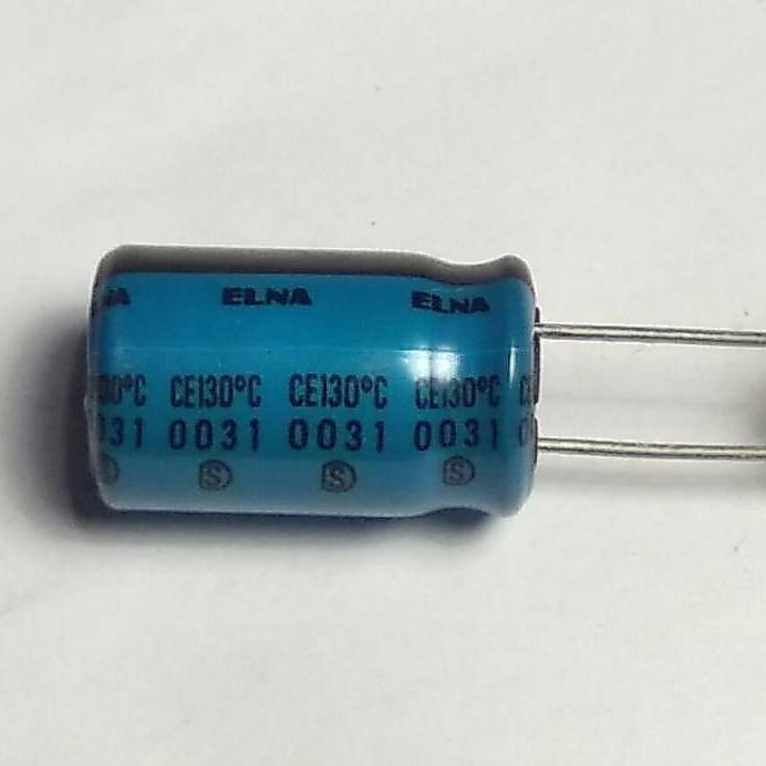 Elco 10Uf 63V Elna - Longlife Terbaik