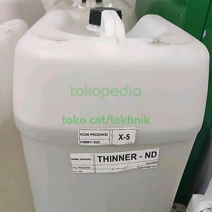 Thinner ND HG PU + Dren isi 20L Thinner Super