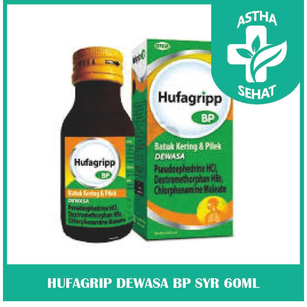 Hufagrip BP Dewasa Syrup 60 ml