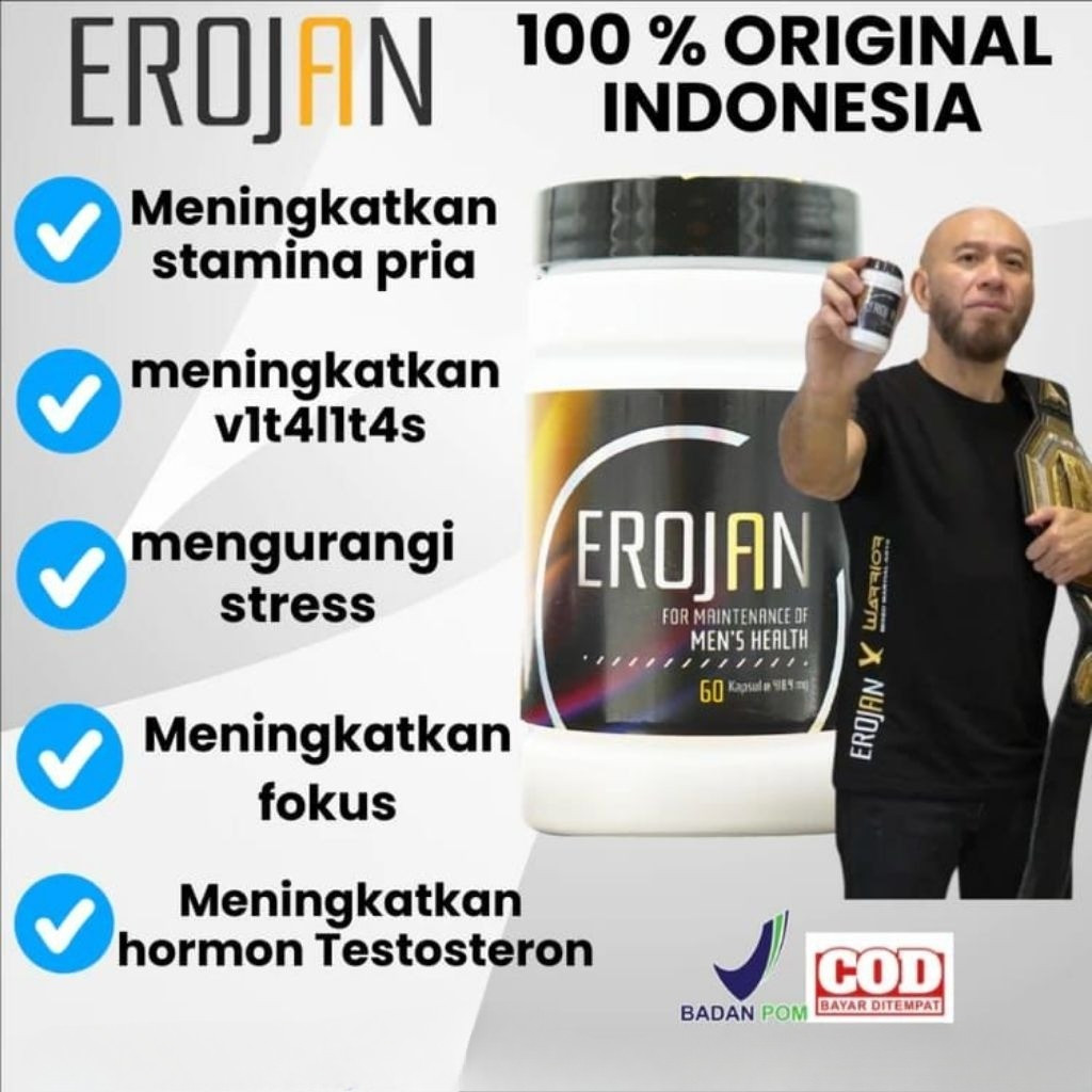 DISTRIBUTOR RESMI EROJAN WELLOUS ASLI ORIGINAL SUPLEMEN PRIA DEWASA 60 KAPSUL