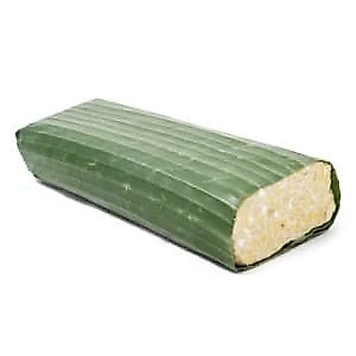 Tempe Mentah Bungkus Daun