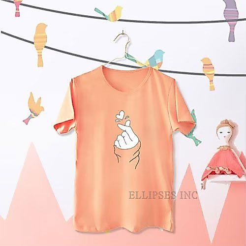 ELLIPSESINC Kaos Oversize Pria & Wanita Sarang