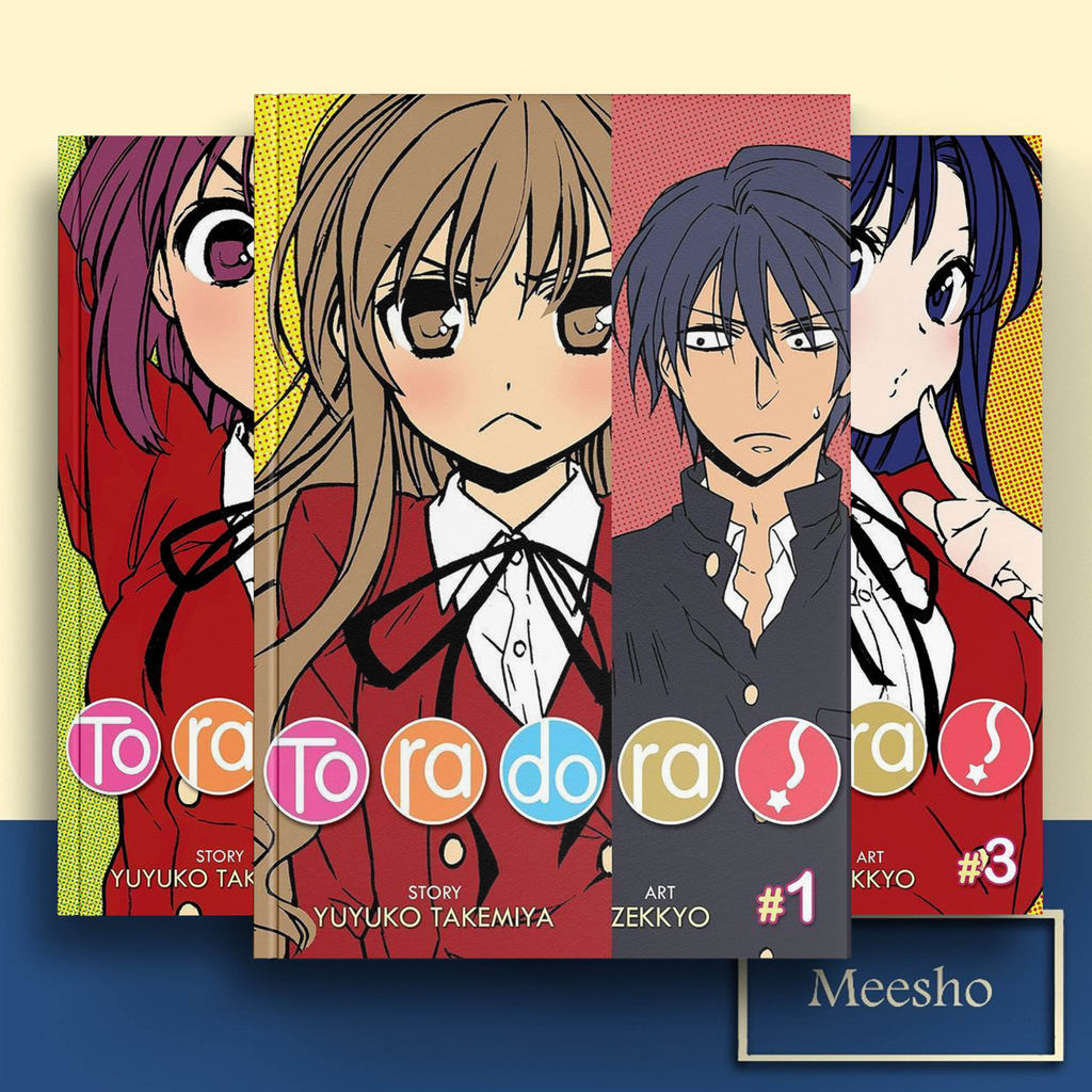 Toradora, Vol. 1-11 ( Komik Manga ) by Yuyuko Takemiya