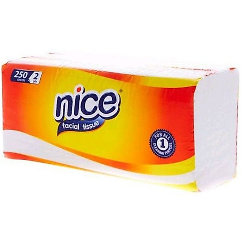 Tissue Nice 250 sheets / Tisu Wajah Nice / Facial Tissue Nice