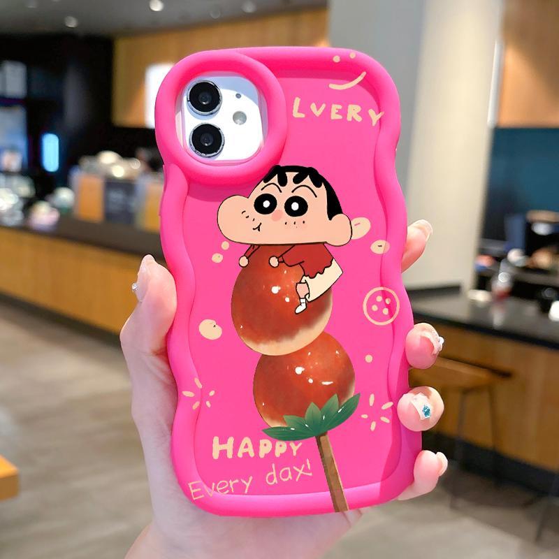 Casing For Realme Case C61 C63 C75 4G Lucu Shin-chan Chibi Maruko-chan Soft Bumper Terbaru