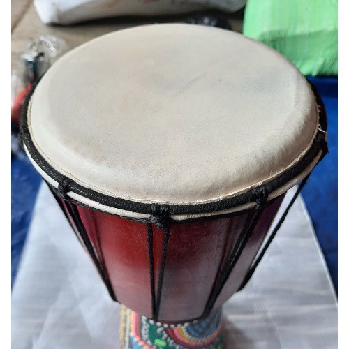 Gedang Jimbe Kendang Ukuran Jumbo Tinggi 50 cm Alat Musik Tradisional Realpict Packing Buble Wrap