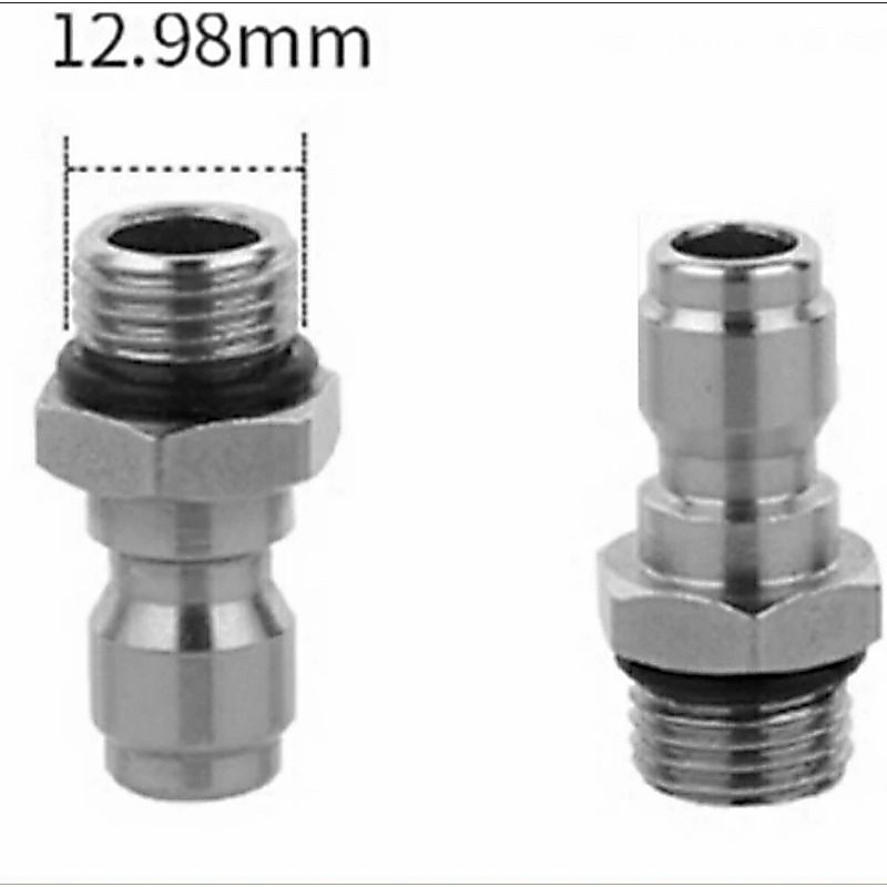 quick release foamlance jetcleaner (1/4 male, G1/4 male thread)