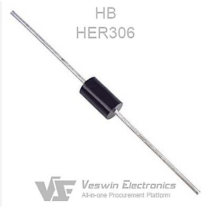 HER306 Diode  High Efficiency Rectifier Diode.