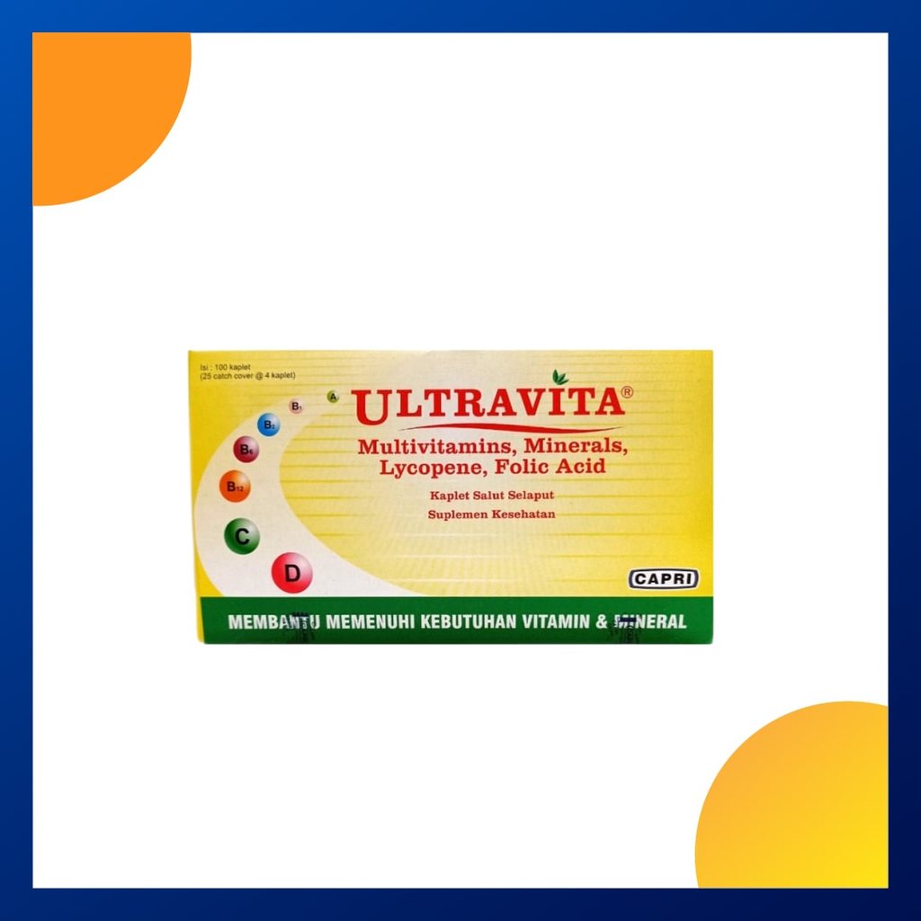 Ultravita Box Isi 100 Kaplet