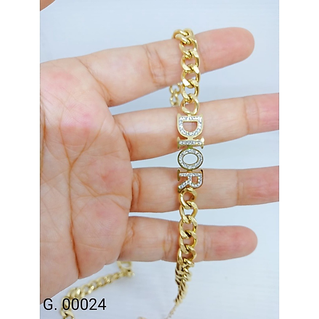 TITANIUM GELANG TANGAN DIOR DEWASA G.00024