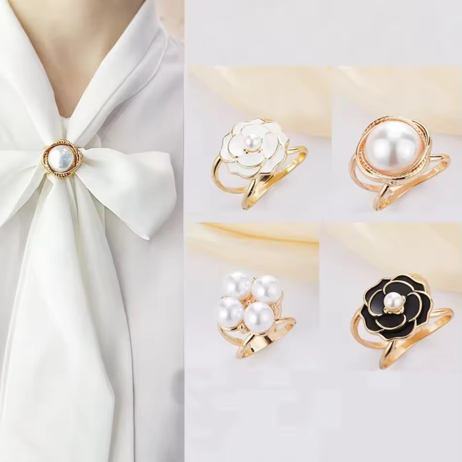 F6855 Bros Ring Cincin Mewah Besar / Ring Bros Hijab Besar Aksesoris Scarf / Ring Hijab Cincin Kerud