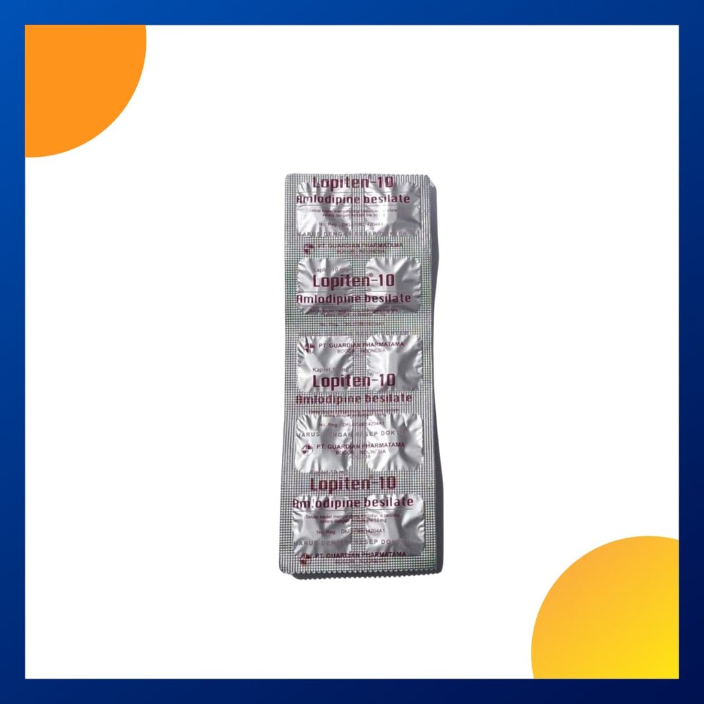 LOPITEN-10 10 MG 1 STRIP @ 10 KAPLET