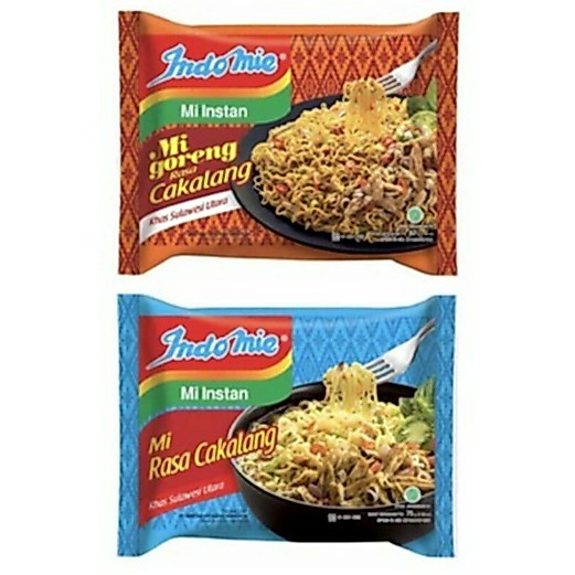 1pcs Indomie Cakalang Goreng, Indomie Cakalang Kuah Indomie Goreng Cakalang Khas Manado
