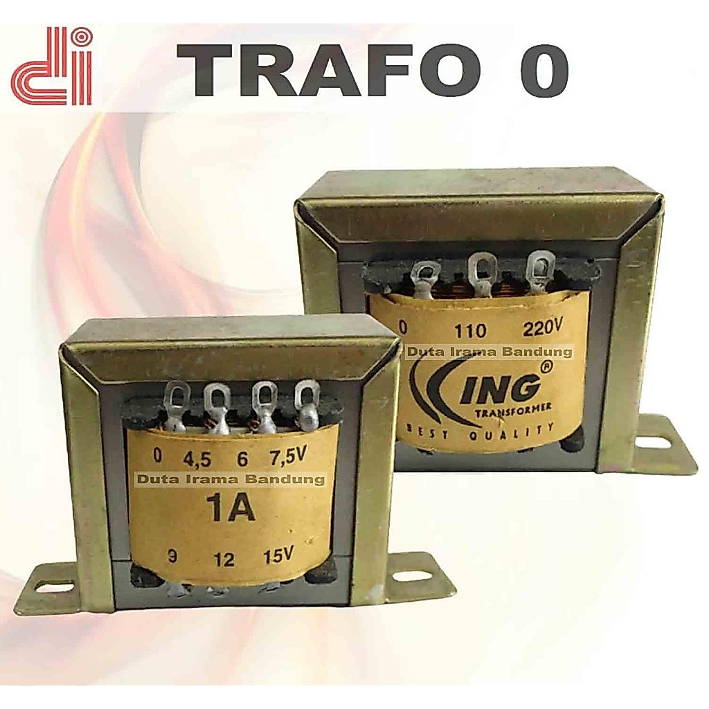 Trafo King 1A 0 15V trafo 1a 0
