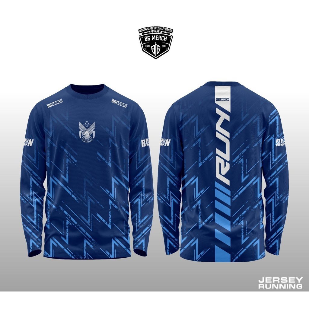 JERSEY RUNING SOLIDARITAS NUSANTARA BIRU