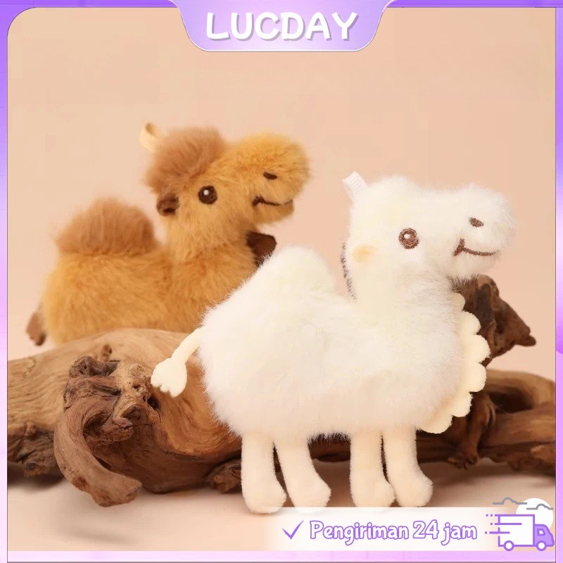 Gantungan Boneka Unta Gurun Lucu, Gantungan Kunci Unta, Aksesoris Tas, Hadiah Gantungan Unta